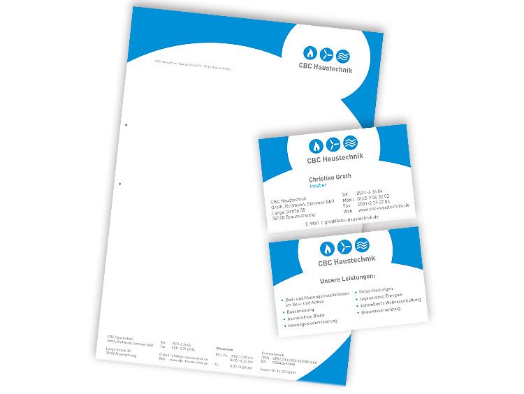 CBC Haustechnik Corporate Design