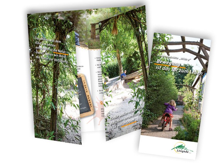 Gemeinde Legende Faltblatt