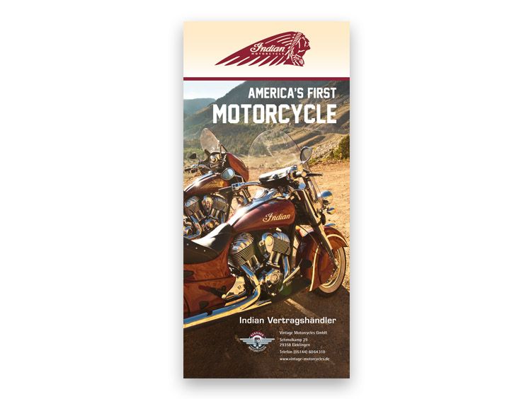 Vintage Motorcycles Banner